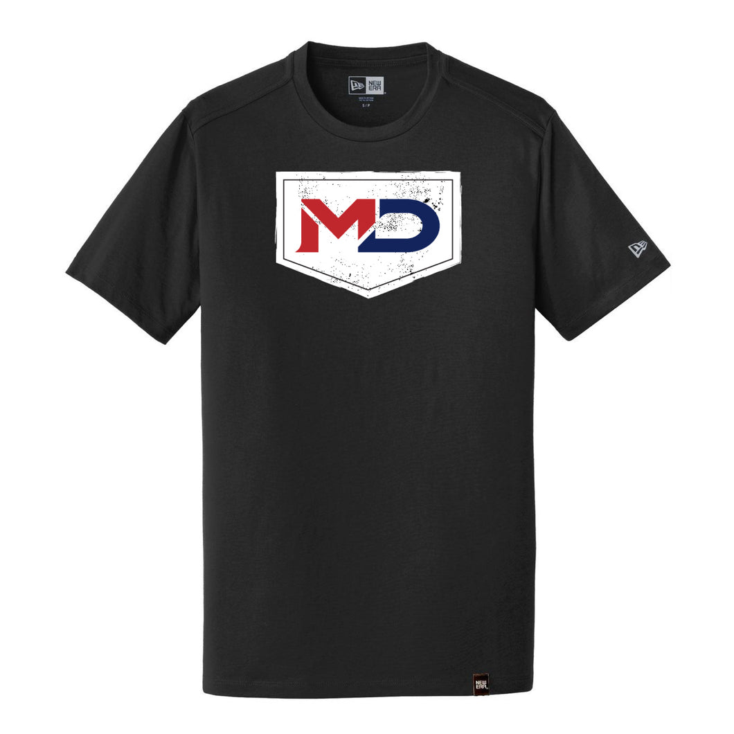 MD Sports Men's Black T-Shirt