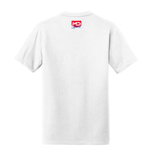 MD Flag White New Era Mens T-Shirt