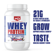 Load image into Gallery viewer, MD Whey 100% Whey Protein &amp; Isolate Blend
